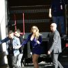 Mariah Carey arrive au Jimmy Kimmel Live à Los Angeles, Californie, Etats-Unis, le 15 fevrier 2017. © CPA/Bestimage
