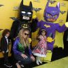 Mariah Carey et ses enfants Moroccan et Monroe à la première de ‘'The LEGO Batman Movie' au théâtre Regency Village à Westwood, le 4 février 2017