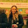 Exclusif - Mariah Carey achète des yaourts glacés avec ses enfants et son compagnon B.Tanaka à Los Angeles le 25 janvier 2017.