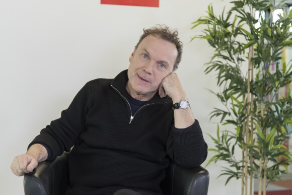 Exclusif - Rendez-vous avec Julien Lepers dans les locaux de Webedia pour une interview pour Purepeople à Levallois-Perret. Le 20 janvier 2017. © Pierre Perusseau / Bestimage
