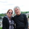 Maurice Vander et sa femme lors du salon du livre de Montmorillon, le 11 juin 2011.
