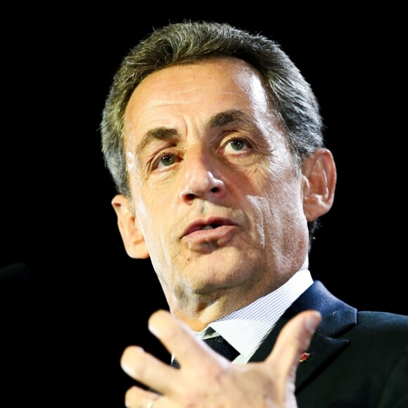 Nicolas Sarkozy en meeting à Saint-Maur-des-Fossés le 14 novembre 2016.