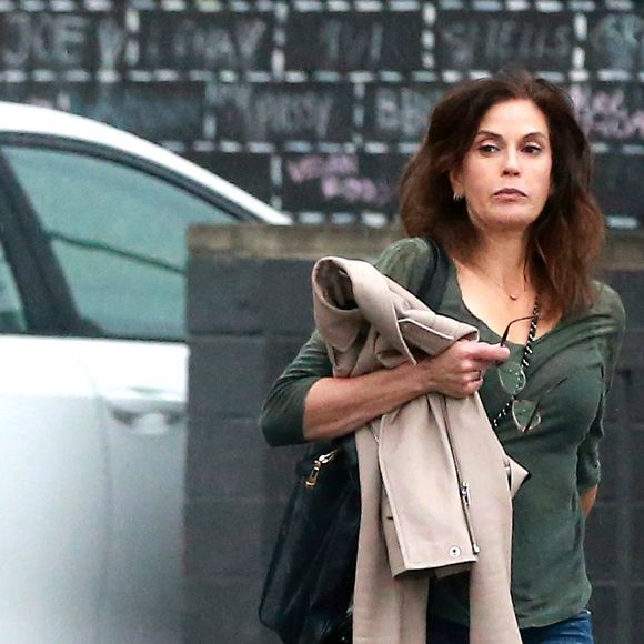 Exclusif - Teri Hatcher à Los Angeles, le 10 février 2017