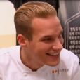 Maximilien Dienst hilare - "Top Chef 2017", M6, mercredi 22 février 2017