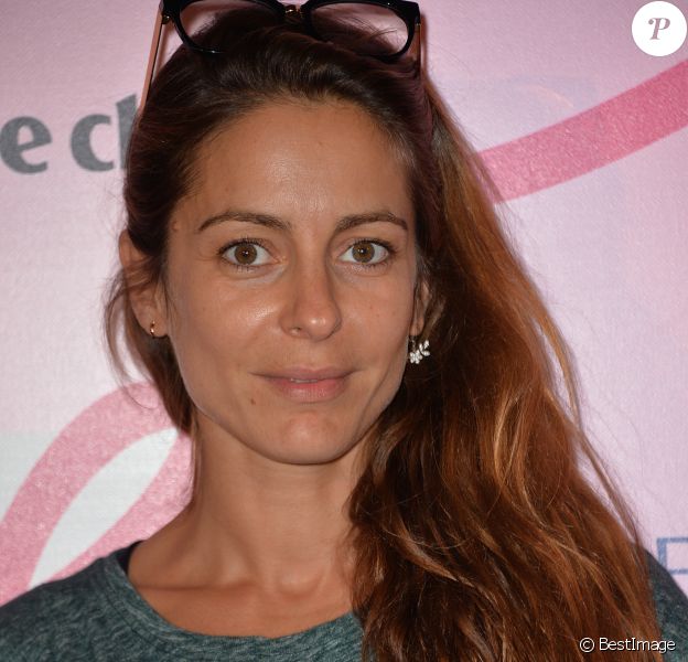 Audrey Dana - Soirée de lancement d'Octobre Rose (le mois de lutte contre le cancer du sein) au Palais Chaillot à Paris le 28 septembre 2015.
