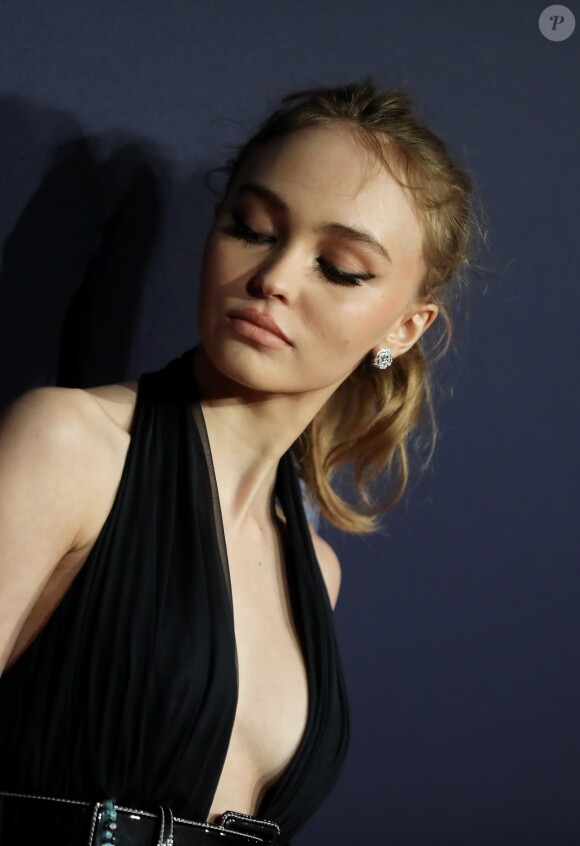 Lily-Rose Depp (robe Chanel) - Photocall de la 42e cérémonie des Cesar à la salle Pleyel à Paris, le 24 février 2017. © Dominique Jacovides - Olivier Borde / Bestimage
