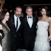 George Clooney et Amal s'éclatent au Fouquet's avec Jean Dujardin et sa chérie