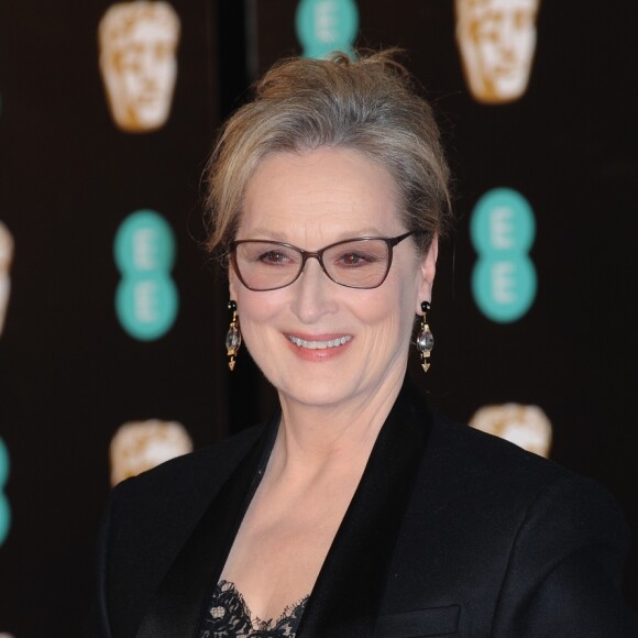 Meryl Streep à la cérémonie des British Academy Film Awards (BAFTA) au Royal Albert Hall à Londres, le 12 février 2017. © Ferdaus Shamim/Zuma Press/Bestimage