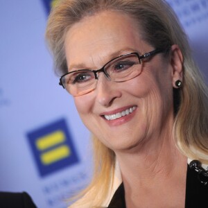 Meryl Streep à la soirée Human Rights Campaign Greater à New York, le 11 février 2017