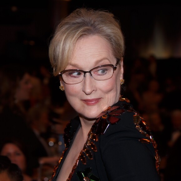 Meryl Streep lors de la 74ème cérémonie annuelle des Golden Globe Awards à Beverly Hills, Los Angeles, Californie, Etats-Unis, le 8 janvier 2017. © Hfpa Photographer/Avalon/Zuma Press/Bestimage