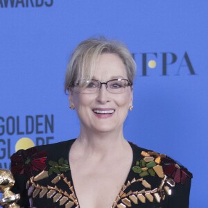 Meryl Streep lors de la 74ème cérémonie annuelle des Golden Globe Awards à Beverly Hills, Los Angeles, Californie, Etats-Unis, le 8 janvier 2017. © Olivier Borde/Bestimage