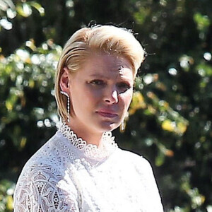 Exclusif - Katherine Heigl devant son domicile à Los Feliz, le 15 février 2017