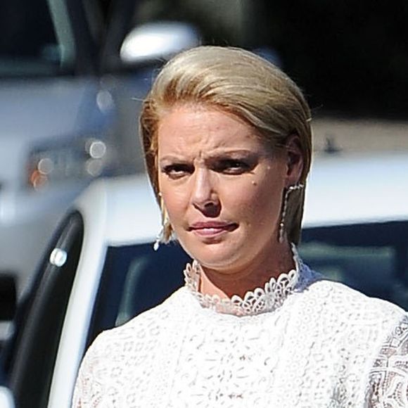 Exclusif - Katherine Heigl devant son domicile à Los Feliz, le 15 février 2017