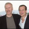 James Cameron et Bill Paxton au Festival de Cannes en 2003 pour la présentation de Ghost of Abyss