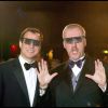 James Cameron et Bill Paxton au Festival de Cannes en 2003 pour la présentation de Ghost of Abyss