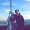 Jessy des "Marseillais" et Valentin Léonard à Paris, Instagram 2017