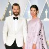 Jamie Dornan et Amelia Warner lors des Oscars au Dolby Theatre, Los Angeles, le 26 février 2017.