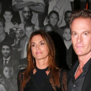 Cindy Crawford et son mari Rande Gerber à la sortie du restaurant Catch à West Hollywood. Le 10 janvier 2017