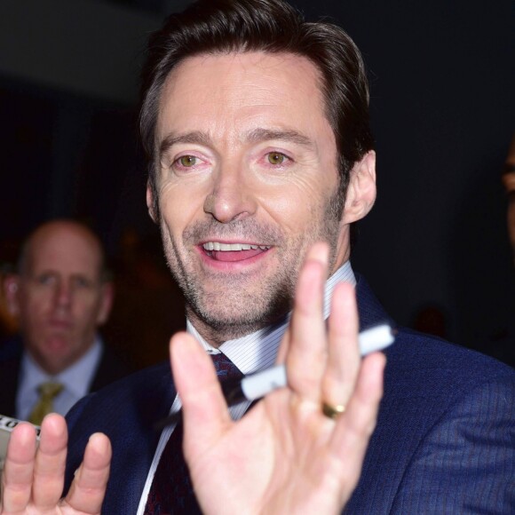 Hugh Jackman à la première de 'Logan' au théâtre Rose au Lincoln Center à New York, le 24 février 2017