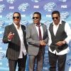 Tito Jackson, Jackie Jackson, Marlon Jackson à la soirée "American Idol" à Hollywood, le 13 mai 2015