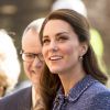 Kate Middleton, duchesse de Cambridge, inauguré la Maison de parents Ronald McDonald de l'hôpital pour enfants Evelina à Londres le 28 février 2017.