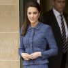 Kate Middleton, duchesse de Cambridge, inauguré la Maison de parents Ronald McDonald de l'hôpital pour enfants Evelina à Londres le 28 février 2017.