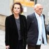 Claudia Cardinale et Pasquale Squitieri à Paris en 2007.