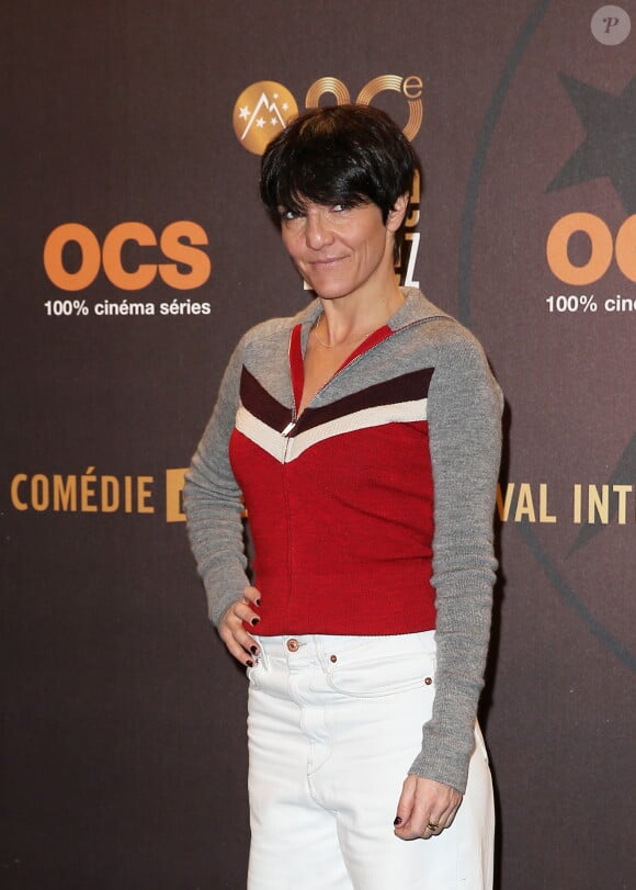 Florence Foresti lors du photocall de la cérémonie de clôture du 20ème Festival du film de comédie à l'Alpe d'Huez, le 21 janvier 2017. © Dominique Jacovides/Bestimage