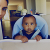 Kim Kardashian a publié une photo d'elle et son fils Saint sur sa page Instagram, le 1er mars 2017