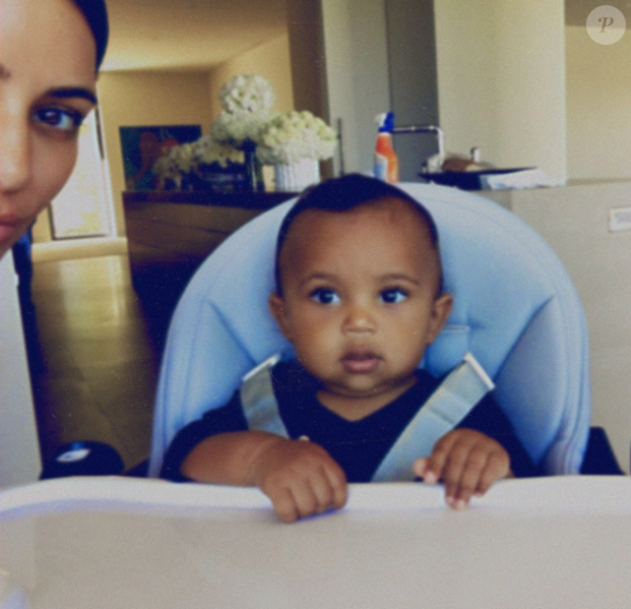 Kim Kardashian a publié une photo d'elle et son fils Saint sur sa page Instagram, le 1er mars 2017