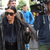 Exclusif - Kim Kardashian est allée déguster des friandises et des glaces à ‘Sloan's Homemade Ice Cream. Le 27 février 2017