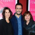 Olivia Bonamy, Jonathan Cohen et Josée Drevon lors de l'avant-première du film "De plus belle" au cinéma Publicis à Paris, France, le 6 mars 2017. © Coadic Guirec/Bestimage