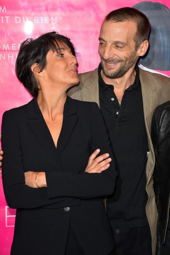 Florence Foresti et Mathieu Kassovitz lors de l'avant-première du film "De plus belle" au cinéma Publicis à Paris, France, le 6 mars 2017. © Coadic Guirec/Bestimage