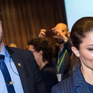 La princese Victoria de Suède, pour son premier engagement officiel en 2017, inaugurait le 6 mars à Stockholm une conférence sur l'avenir de la mer Baltique et le développement durable.