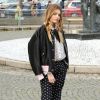 Thylane Blondeau arrivant au défilé de mode "Miu Miu", collection prêt-à-porter Automne-Hiver 2017-2018 à Paris, le 7 Mars 2017.© CVS/Veeren/Bestimage