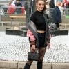 Charlotte Le Bon arrivant au défilé de mode "Miu Miu", collection prêt-à-porter Automne-Hiver 2017-2018 à Paris, le 7 Mars 2017.© CVS/Veeren/Bestimage
