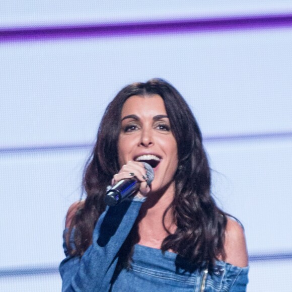 Jenifer Bartoli - Enregistrement de l'émission "Cette Soirée Là, la suite" au Zénith de Paris le 8 et 9 janvier 2017  © Cyril Moreau - Veeren Ramsamy / Bestimage