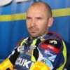 Anthony Delhalle, quintuple champion du monde d'endurance moto avec le Suzuki Endurance Racing Team, a trouvé la mort le 9 mars 2017 lors d'une séance d'essais sur le circuit de Nogaro (Gers). Il avait 35 ans... Photo de profil Twitter.