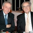  Pierre Bouteiller et Bernard Pivot en 2007.  