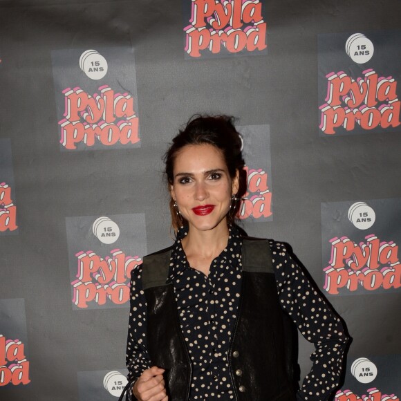 Semi-exclusif - Joyce Jonathan à la Soirée des 15 ans de "Pyla prod" au Vip Room à Paris le 22 février 2017. "Pyla prod" est une société de production audiovisuelle. © Rachid Bellak/Bestimage