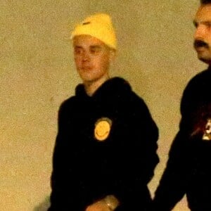 Justin Bieber fête ses 23 ans entre amis à West Hollywood, le 1er mars 2017