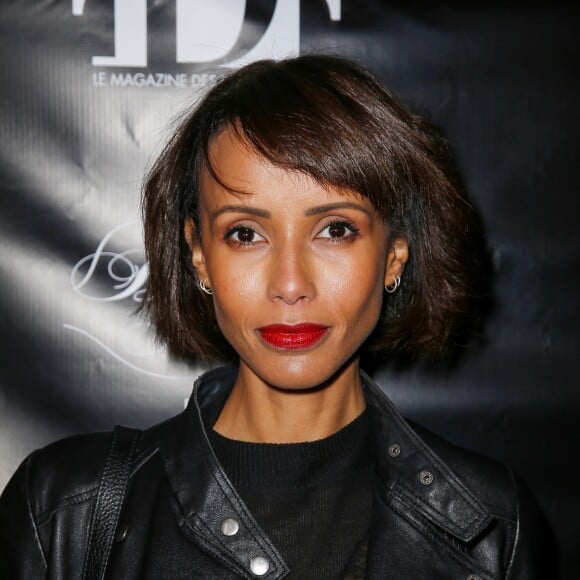 Semi-exclusif - Sonia Rolland lors de la soirée de lancement du numéro 1 de FDF Paris Magazine à l'hôtel particulier Christian Dior à Paris, France, le 21 février 2017.