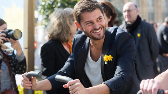 Christophe Beaugrand en selle, pour une belle mobilisation avec Agathe Lecaron