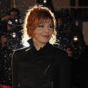 Mylène Farmer lors des NRJ Music Awards à Cannes, le 28 janvier 2012