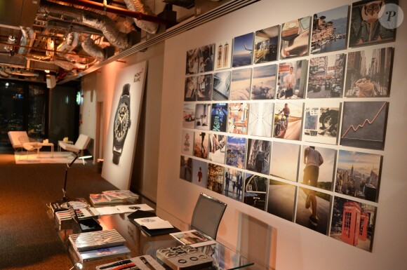 Soirée de lancement de la collection 'Summit' de Montblanc, au Leadenhall. Londres, le 16 mars 2017.