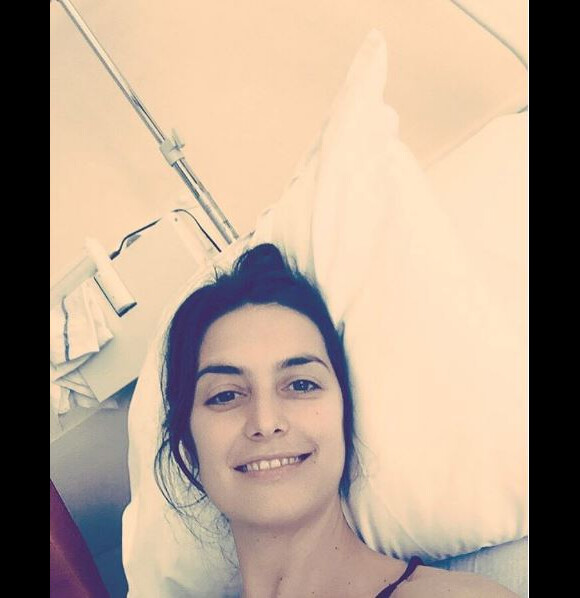 Laetitia Milot à l'hôpital, lundi 20 mars 2017, Instagram