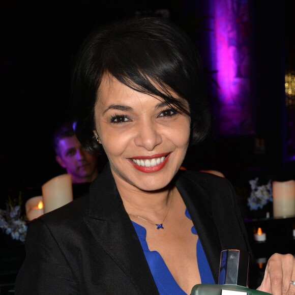 Semi-Exclusif - Saida Jawad à la soirée des parfums Caron "Pour un homme vous feriez quoi ?" au Théâtre du Renard à Paris le 22 mars 2017. © Ramsamy Veeren/Bestimage