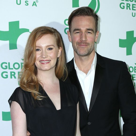 James Van Der Beek et sa femme Kimberly à la soirée Global Green Pre Oscar à TAO Hollywood à Los Angeles, le 22 février 2017