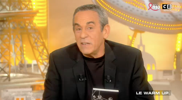 Thierry Ardisson et Bruno Masure, la confrontation. "Salut les Terriens !" sur C8. Le 25 mars 2017.