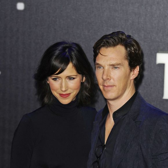 Sophie Hunter et son mari Benedict Cumberbatch - People à la première de "Star Wars: Le réveil de la Force" à Odeon Leicester Square à Londres le 16 décembre 2015.